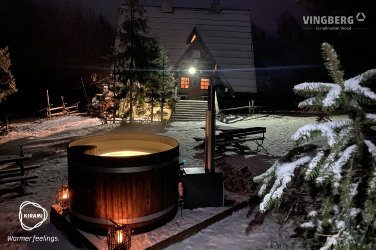 Vingberg Polska | SEn plus des spas suédois ThermoWood issus de sa propre usine, Vingberg Polska vend aussi des spas suédois de Kirami | Kirami