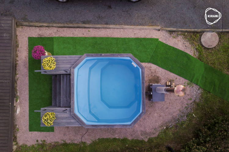 Le bain Grandy a la forme idéale. | Kirami