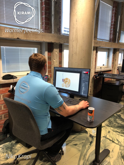 Personnel |Les fonctions de Niko Krapi comprennent un large éventail de tâches différentes | Kirami - Warmer feelings.