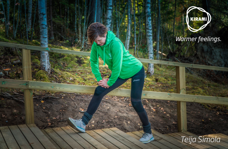 Teija Simola encourage chacun à faire de l'exercice de manière polyvalente | Kirami