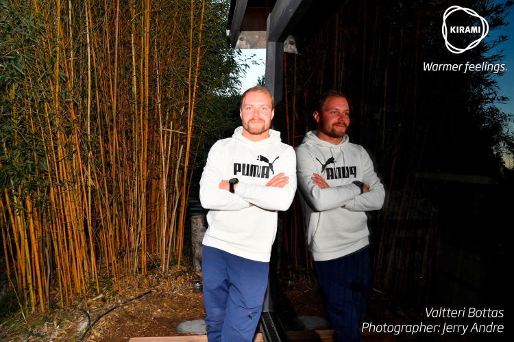 Valtteri découvre le sauna Kirami FinVision® en tournant dans une série Netflix et ne peut maintenant plus s'en passer | Kirami