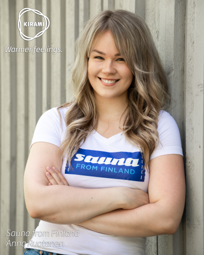 Elina Heininen Sauna from Finland | Kirami FinVision® -sauna