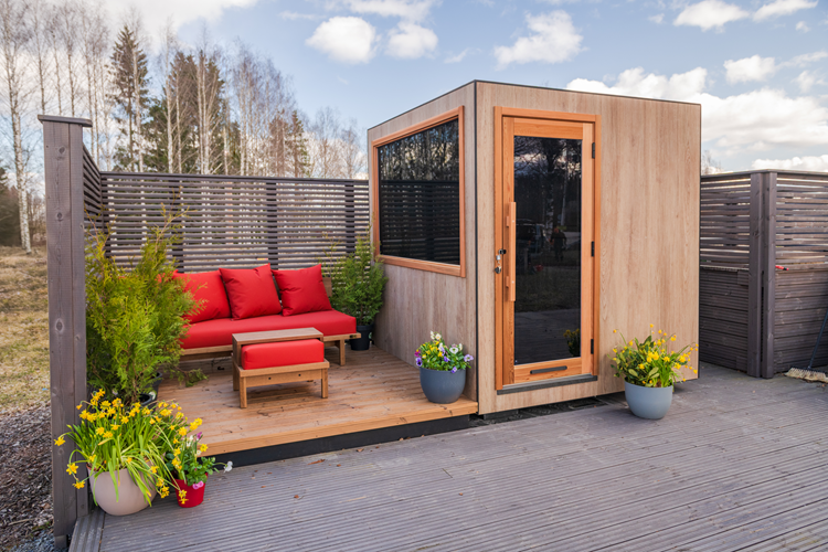 Kirami FinVision® -sauna Zero M - connexion réseau