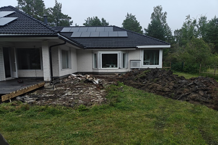 Pintaa syvemmälle: Mitä terassin purku voi paljastaa?