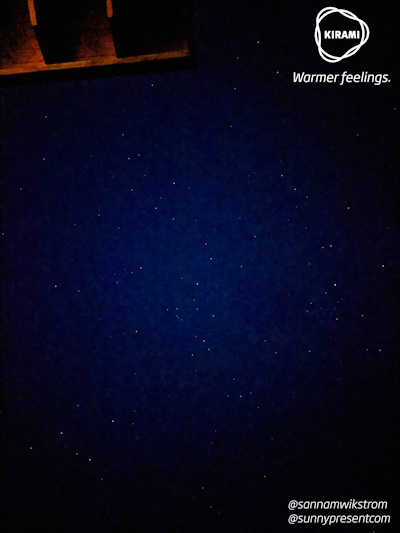 Le ciel étoilé de l'hiver dernier - nous avons hâte d'observer les étoiles depuis le bain nordique en automne et en hiver | Kirami