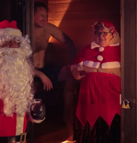 Un bon sauna  de Noël est la meilleure façon de mettre de côté les tracas du quotidien | Kirami FinVision® Annex 
