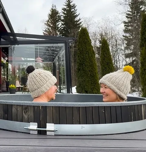 Se baigner à l’extérieur est un contrepoids particulièrement appréciable à une trépidante vie de famille avec des enfants