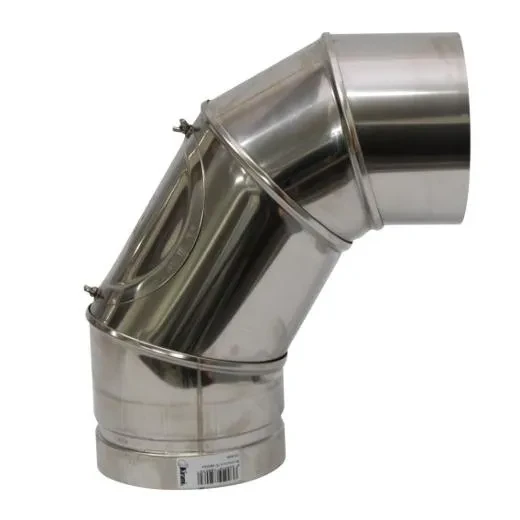 Angle de 90 degrés pour chapeau de cheminée