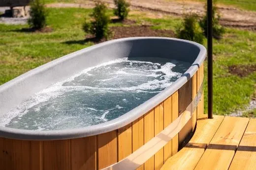 Kirami Premium Tiny Flow 2kW Thermowood, LightGray