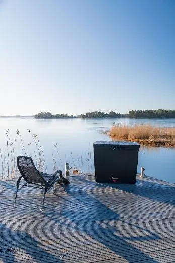 Comfort BlackIce S - BlackLeather, gris