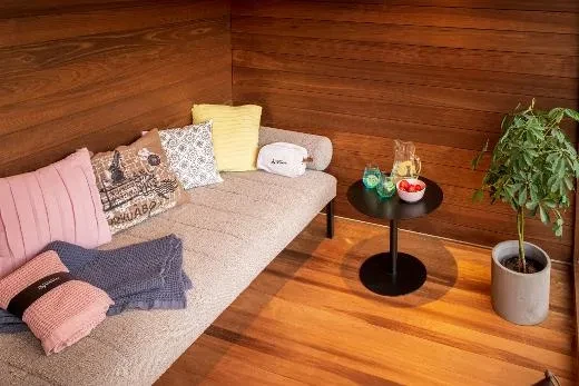 Kirami FinVision® – lounge M Misty – la meilleure construction extérieure pour se détendre en toute sérénité