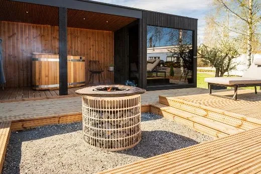 Kirami FinVision® -lounge Misty - Annexe avec différentes combinaisons.