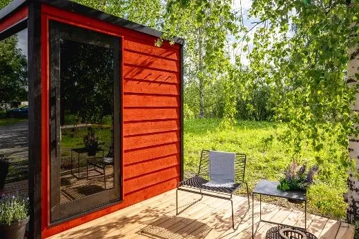 Kirami FinVision® -sauna M Nordic Dawn (Droite), Spirit 9kW