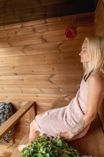 Kirami FinVision® -sauna M Nordic Dawn (Droite), Spirit 9kW