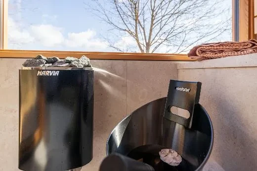 Kirami FinVision® -sauna M Zero with_Harvia Delta 3.6 Kw