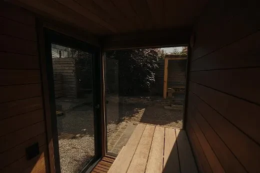 Saunas d’extérieur haut de gamme | Kirami FinVision® -sauna S Misty